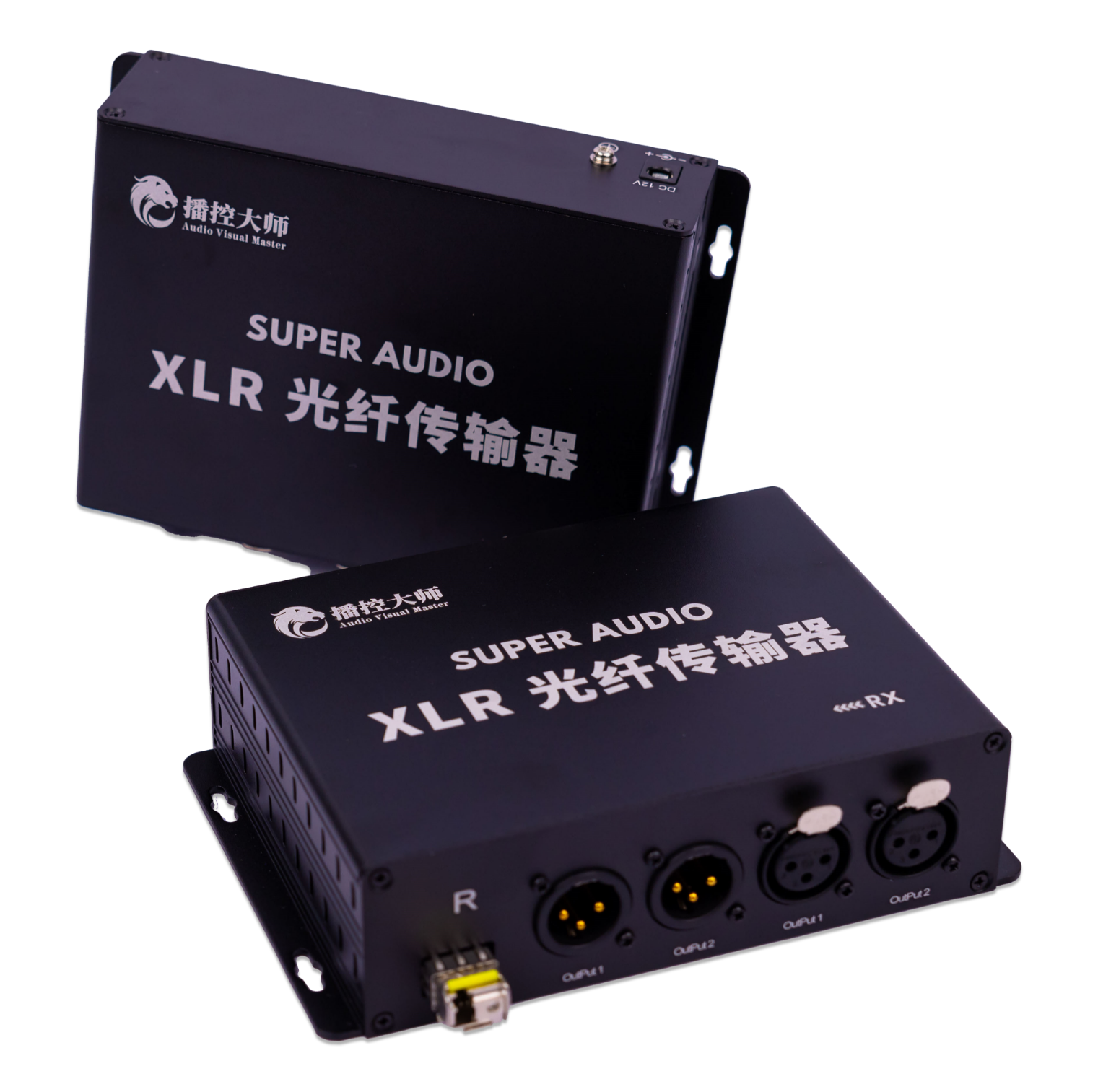 XLR音频卡农光传输器