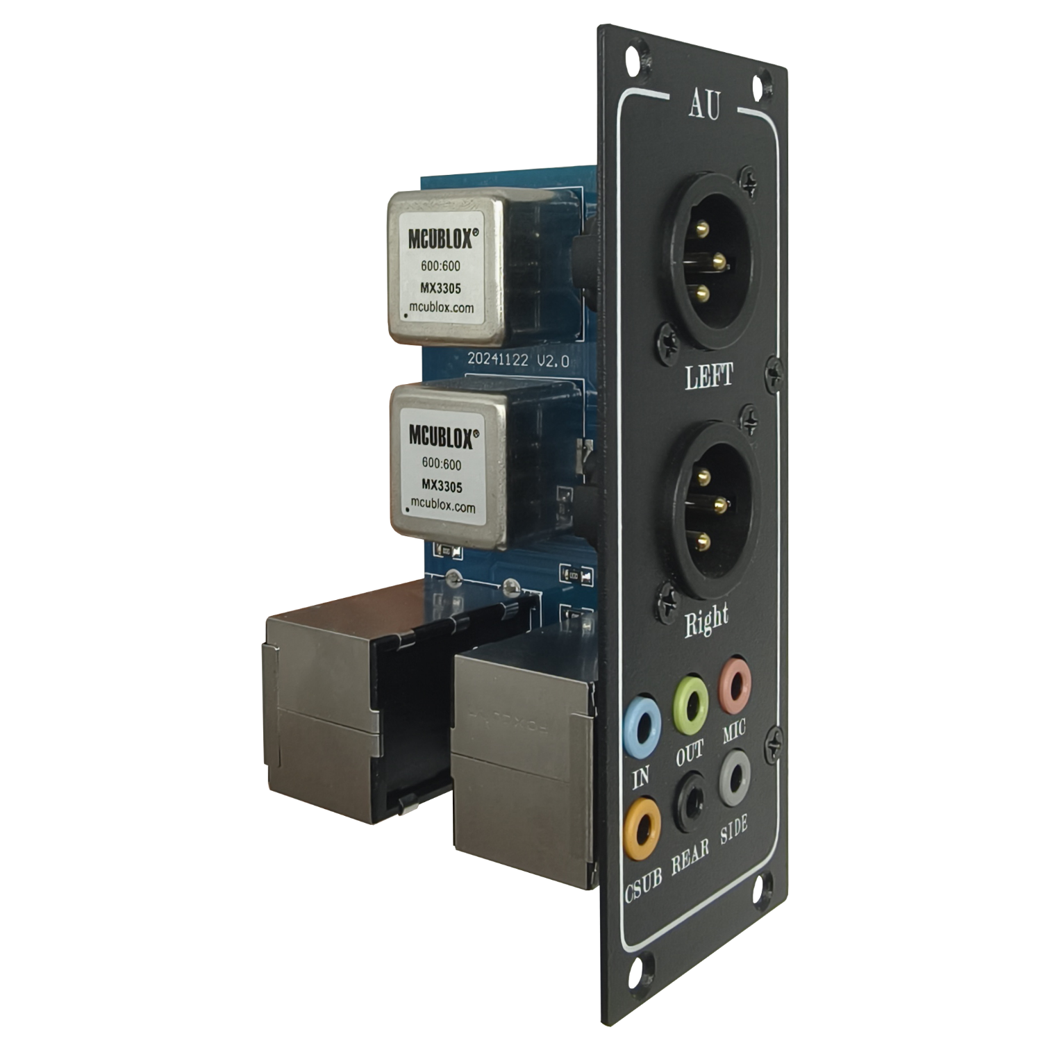 7.1卡农双声道音频隔离器